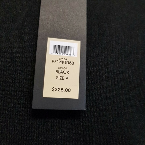 Rachel Zoe 100 % cashmere V neck Black Sweater - Picture 3 of 4